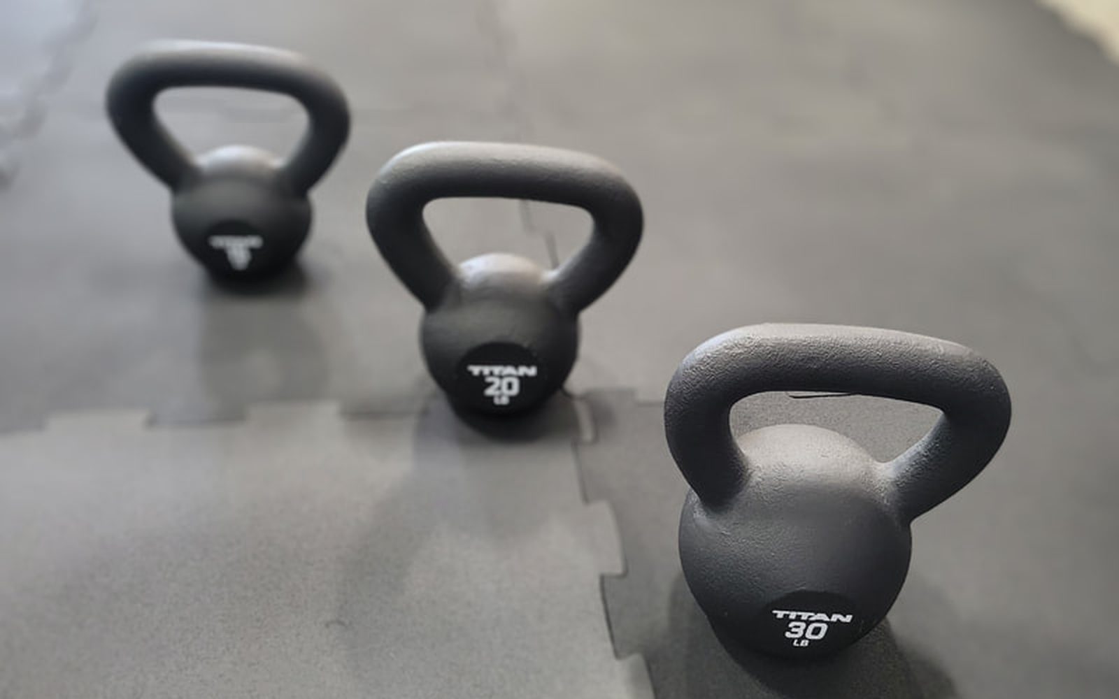 Strength training equipment at Crabby Chiropractic